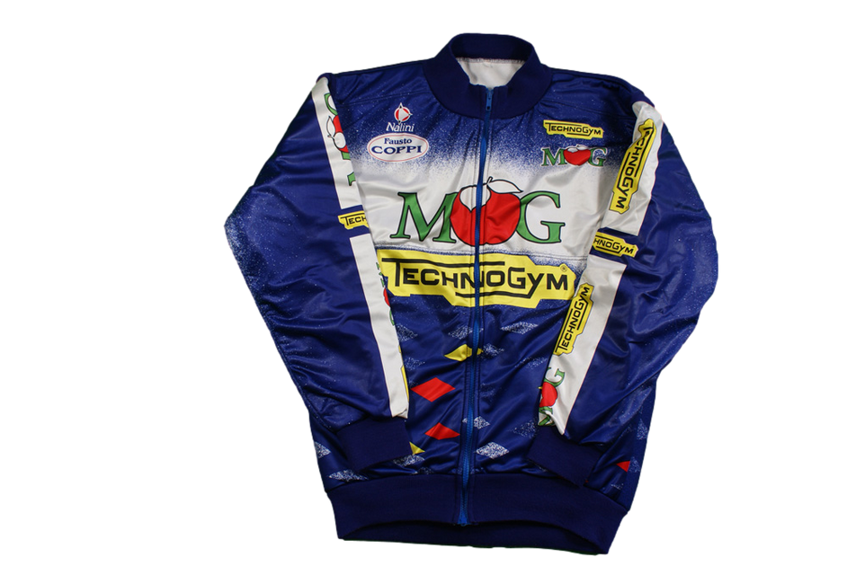 Maillot Cyclisme Vintage Nalini MOG Technogym – Années 90 – Taille 5 – Italie