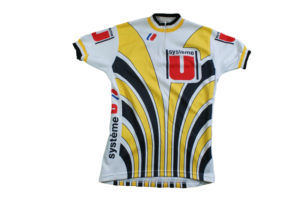 Maillot cyclisme rétro Système U