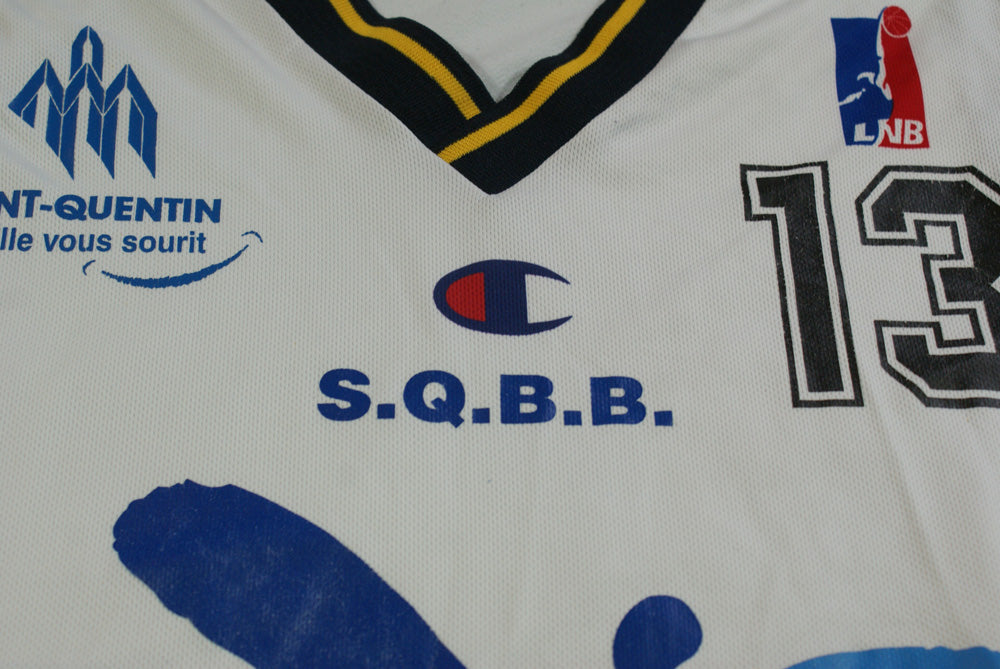 Maillot basket rétro Saint-Quentin N°13 LNB