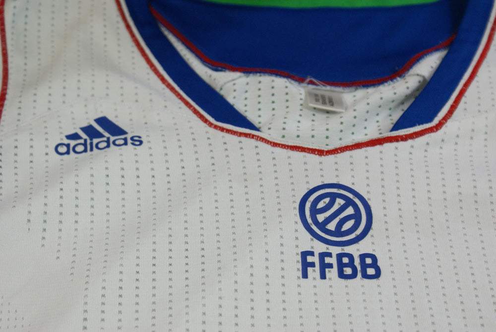 Maillot basket vintage équipe de France Adidas