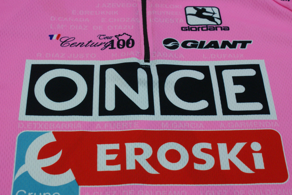 Maillot vélo vintage Giordana Once Wurth