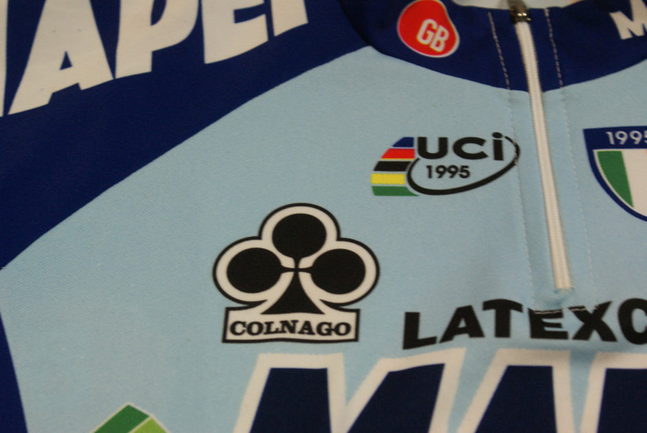 Maillot vélo rétro Mapei Colnago UCI 1995 Sportful – The Sport Nuggets