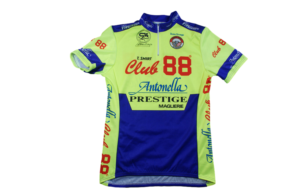 Maillot cyclisme vintage Club 88 Beau Rivage