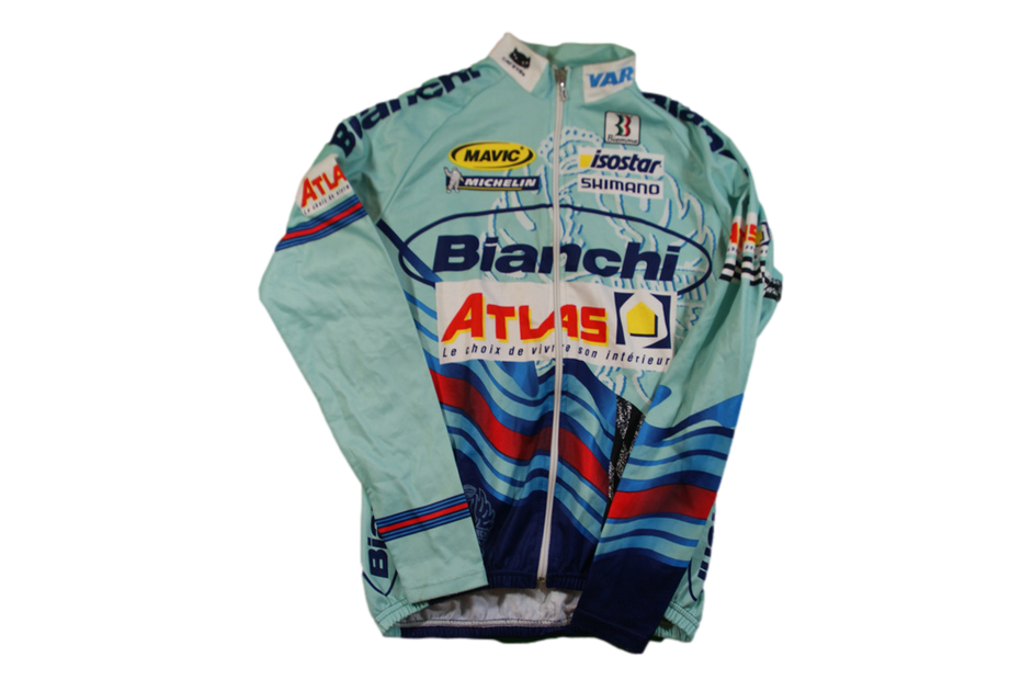 Maillot De Vélo Vintage Seven 7 Up Fanini Giessegi 1988 - Taille 5 - État Excellent