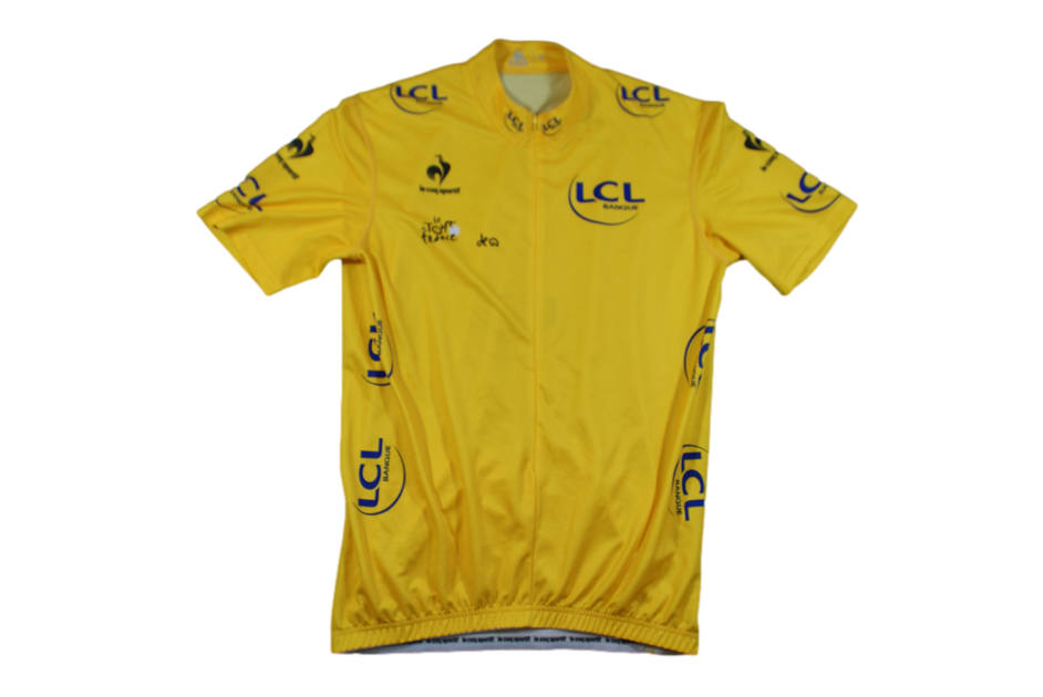 Vintage LE COQ SPORTIF TOUR DE FRANCE CYCLING JERSEY WOOL VINTAGE 80