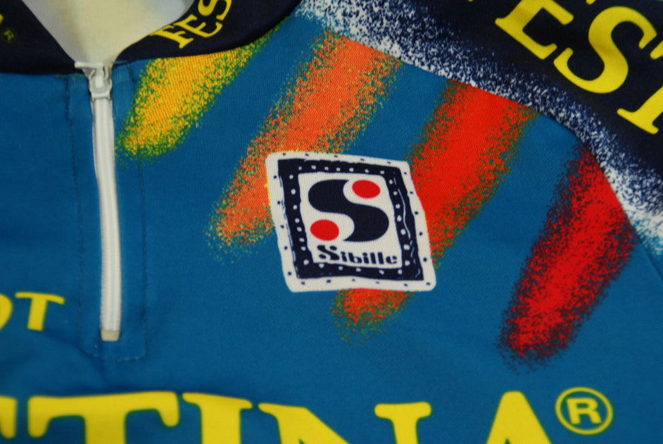 Maillot vélo rétro Biemme Peugeot Festina – The Sport Nuggets Maillot vélo rétro Biemme Peugeot Festina – The Sport Nuggets