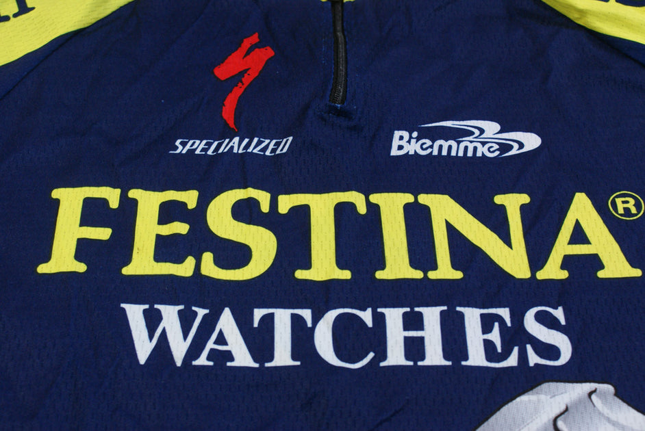Maillot vélo rétro Specialized Biemme Festina – The Sport Nuggets