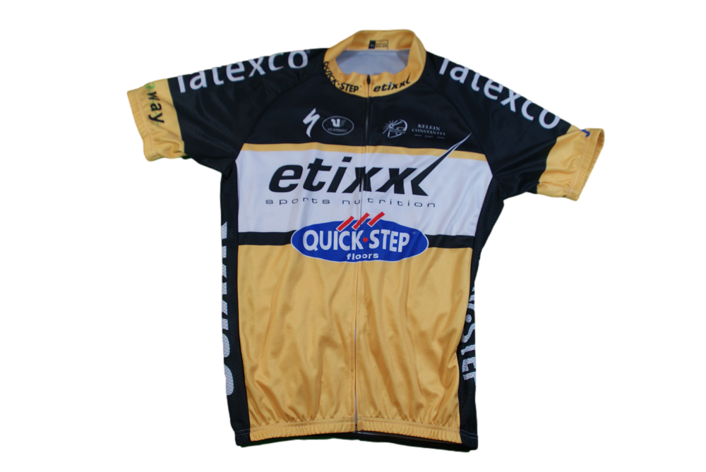 Maillot vélo vintage Etixx Quick Step Vermarc UCI