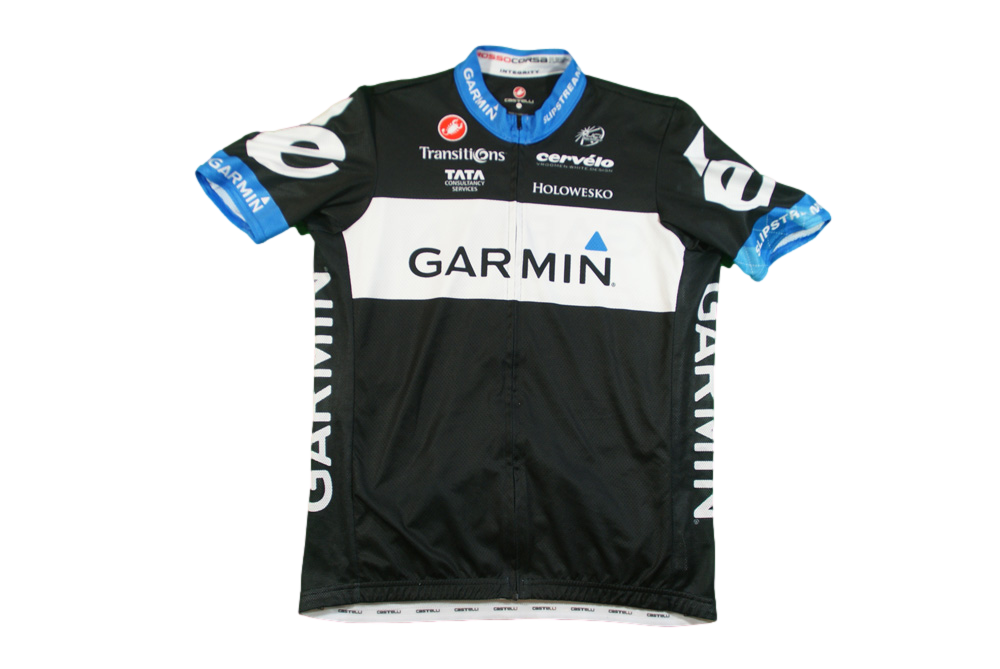 Maillot vélo rétro Castelli UCI Garmin