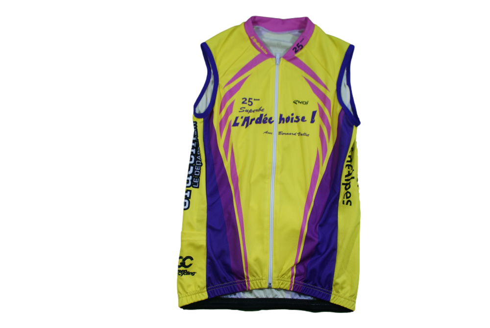 Maillot vélo rétro L'ardéchoise Ekoi