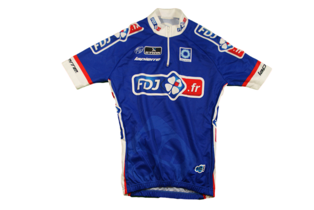 Maillot cyclisme vintage FDJ Lapierre b'Twin