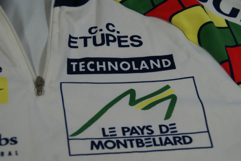Maillot vélo vintage Géant Sportful Crédit Mutuel
