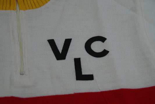 Maillot vélo rétro VLC manches courtes