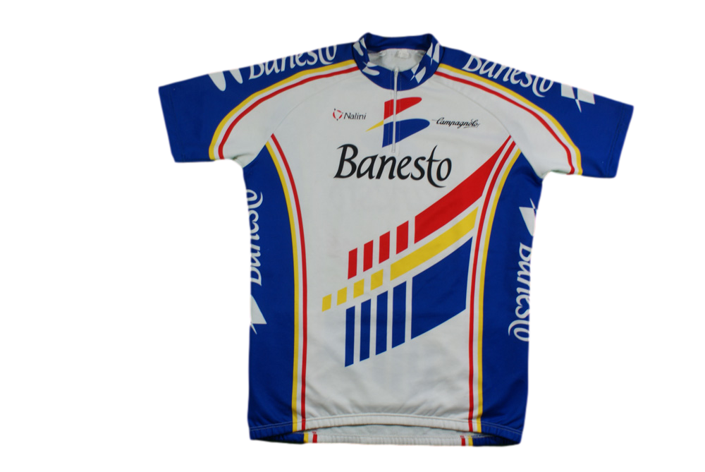 Maillot cyclisme vintage Nalini Banesto Campagnolo