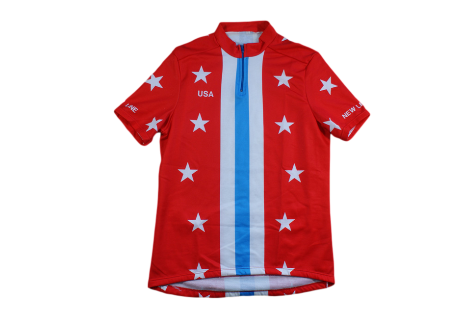 Maillot de cyclisme USA Vintage