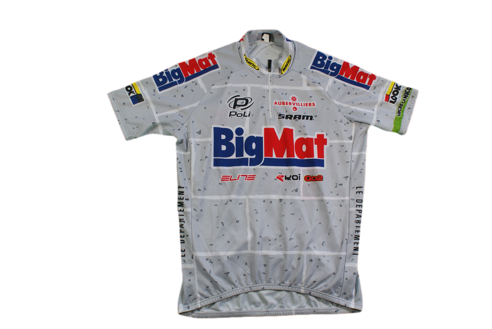 Maillot vélo rétro Poli Bigmat Ekoi Elite Mavic