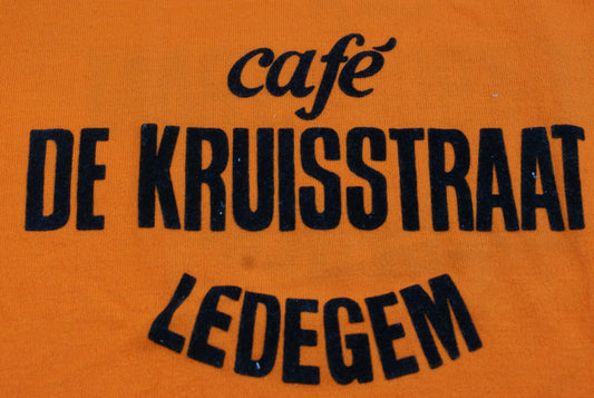 Maillot cyclisme vintage Café De Kruisstraat Ledegem