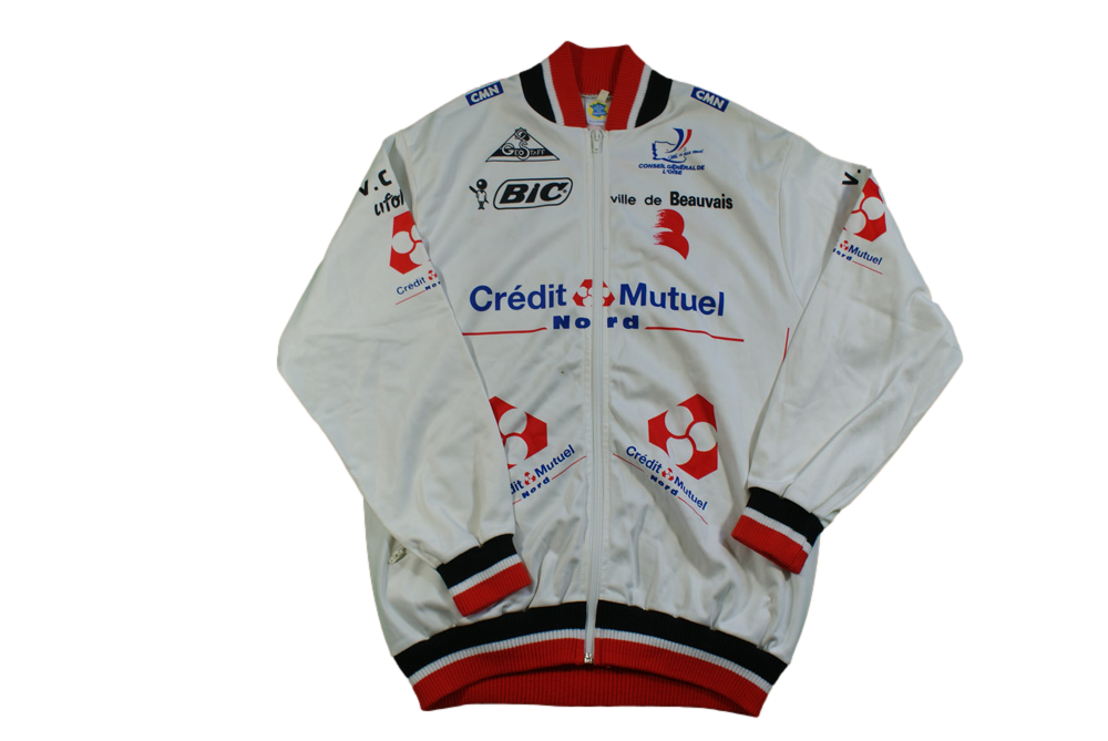 Veste vélo rétro Crédit Mutuel BIC Beauvais