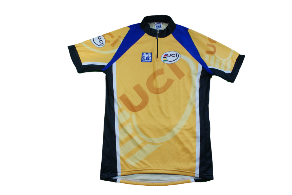 Maillot vélo rétro Santini UCI