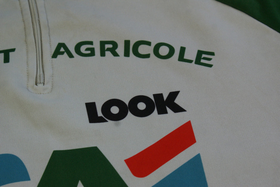 Maillot Cyclisme Nalini Credit Agricole Look - Vert - Taille M - Occasion