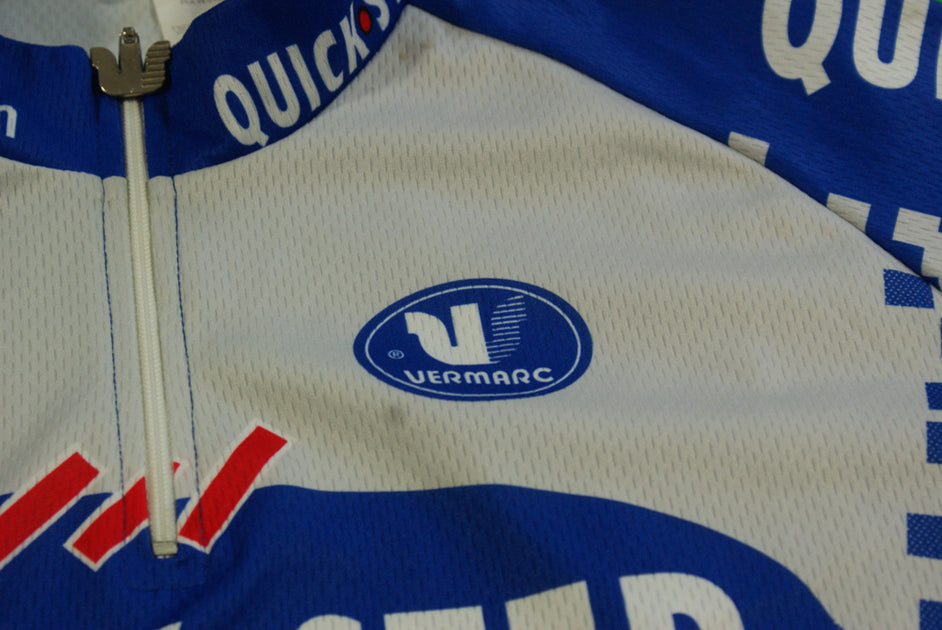 Maillot vélo rétro enfant Quick Step Vermarc UCI Latexco Lidl Maillot vélo rétro enfant Quick Step Vermarc UCI Latexco Lidl