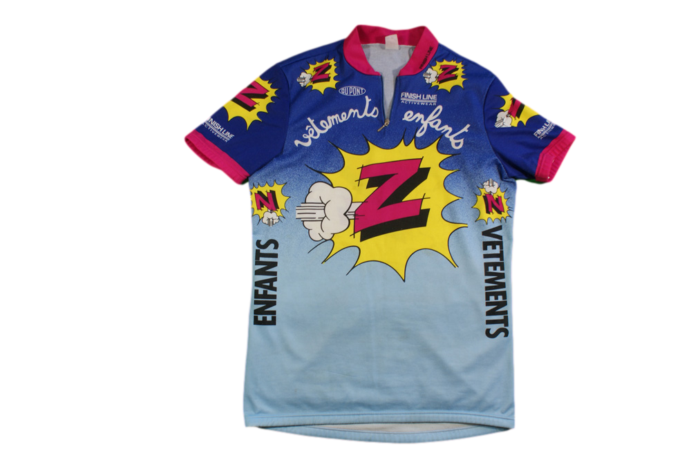 Maillot cyclisme vintage Team Z Dupont