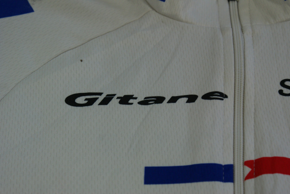 Maillot vélo vintage Sibille Française des jeux Gitane