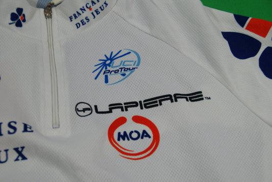 Maillot vélo rétro Française des jeux UCI Moa