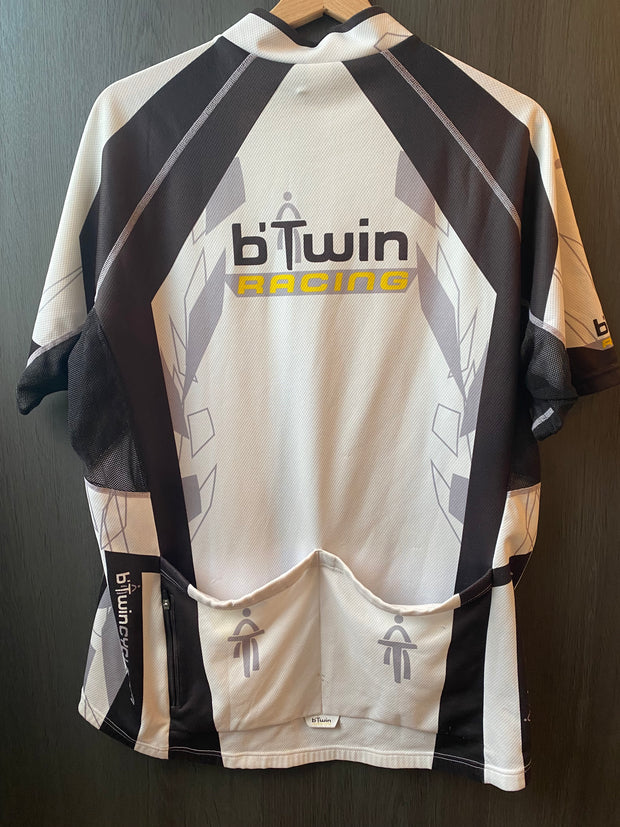 Maillot vélo vintage b'Twin Decathlon