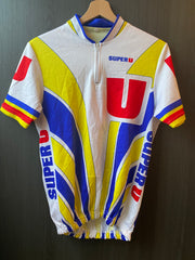 Maillot vélo vintage Super U