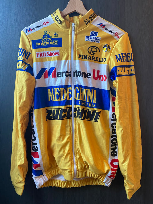 Veste vélo vintage Marcatone Uno Pinarello Sergi