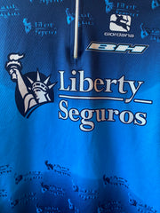 Maillot vélo vintage Giordana Liberty Seguros Wurth