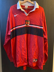 Polo rugby vintage Stade Toulousain manches longues