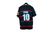 Maillot rugby vintage Edinburgh domicile n°10 Cyril