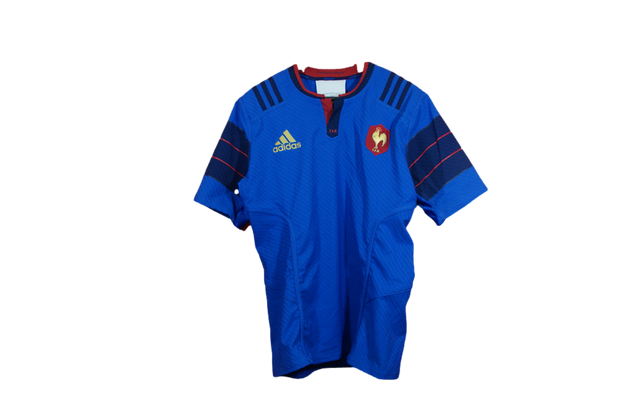 Maillot rugby vintage équipe de France domicile