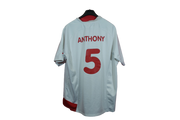 Maillot rugby vintage Angleterre domicile n°5 Anthony