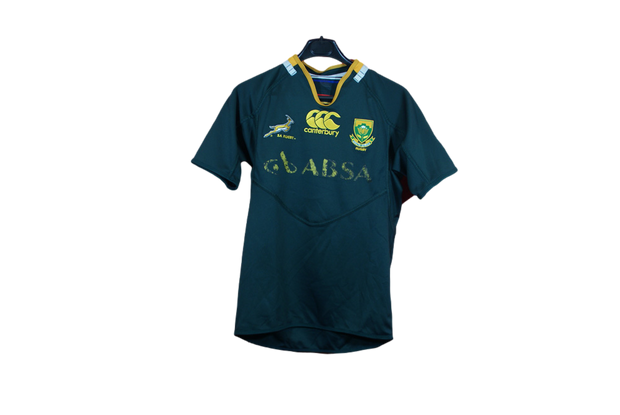 Maillot rugby collector Afrique du Sud domicile