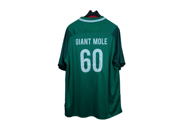 Maillot rugby vintage Irlande domicile n°60 Giant Mole