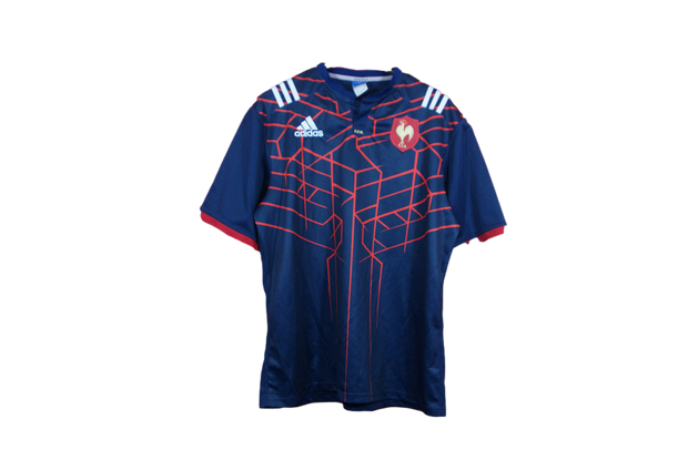 Maillot rugby rétro équipe de France domicile