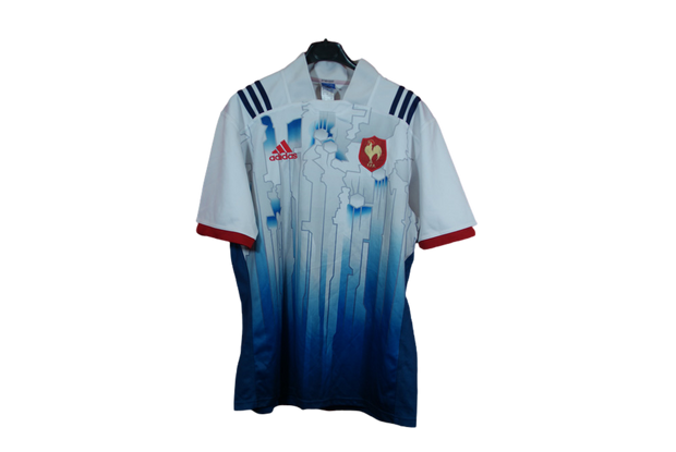 Maillot rugby vintage équipe de France extérieur