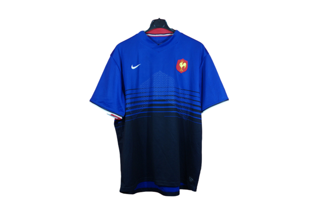 Maillot rugby vintage équipe de France domicile