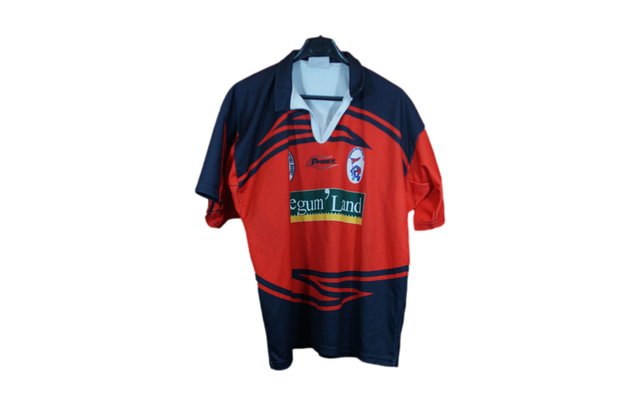 Maillot rugby vintage Ychoux Olympique domicile n°9