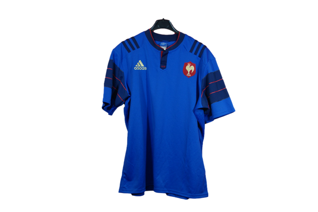 Maillot rugby vintage équipe de France domicile