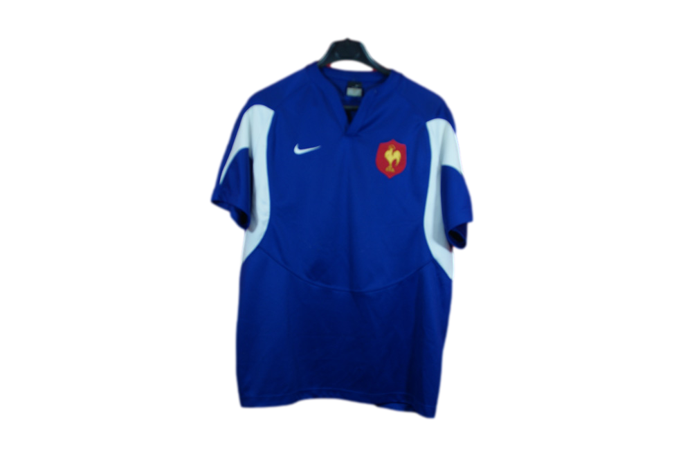 Maillot rugby vintage équipe de France domicile
