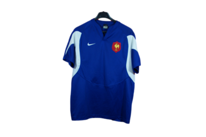 Maillot rugby vintage équipe de France domicile