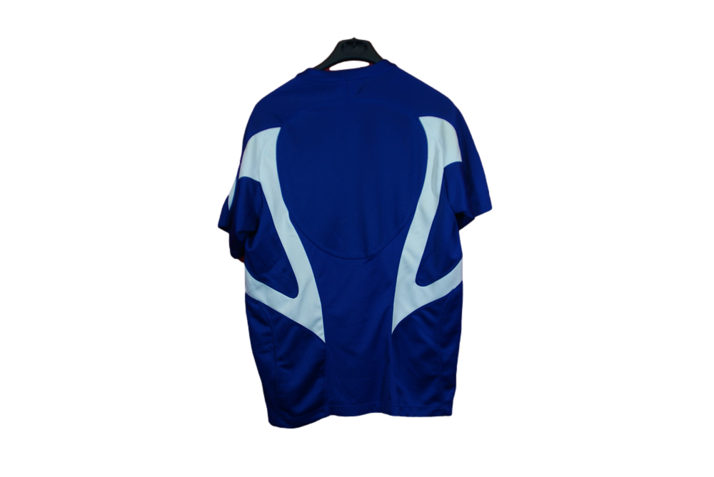 Maillot Rugby Vintage Adidas – Équipe De France Domicile, Taille XL, Multicolore Rétro