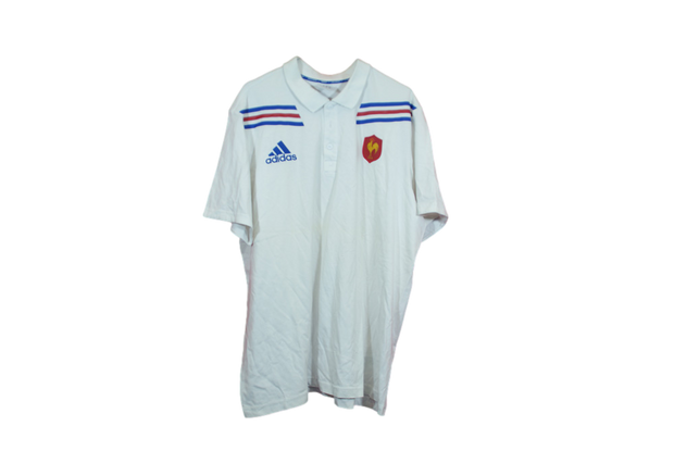 Maillot rugby vintage équipe de France extérieur