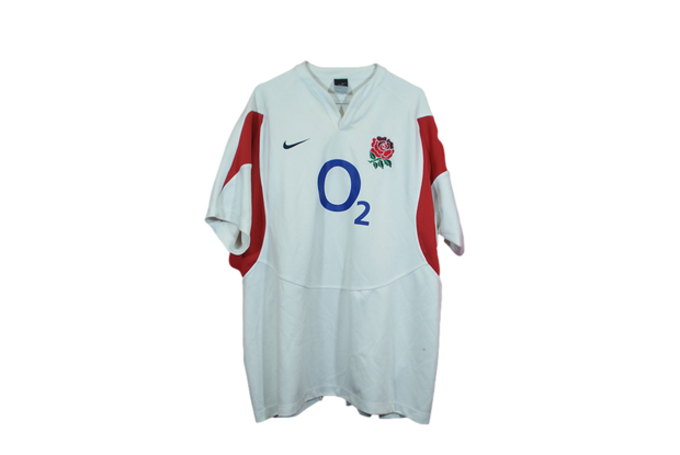 Maillot rugby vintage Angleterre domicile