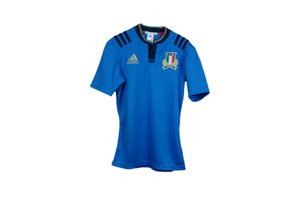 Maillot rugby collector Italie domicile