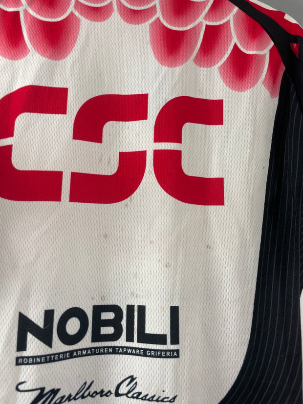 Maillot cycliste vintage Descente CSC Nobili